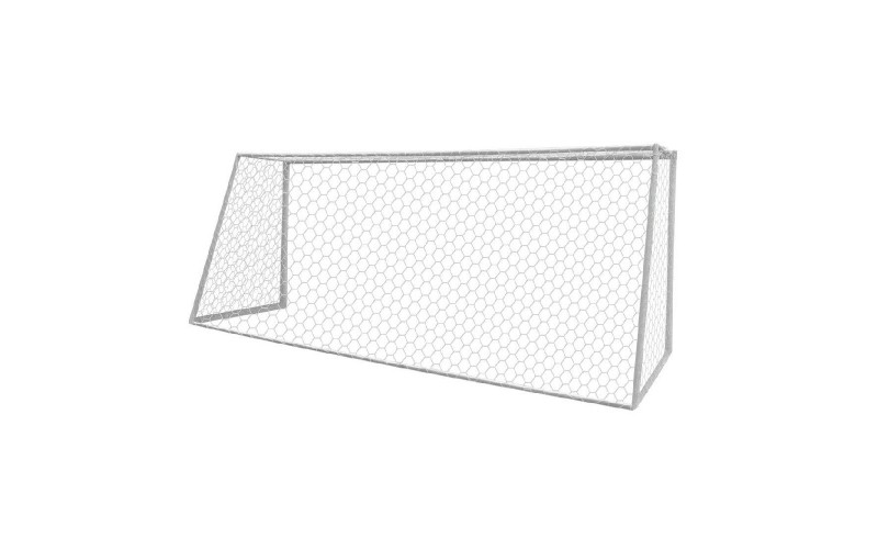 Сетка для футбольных ворот 7,32х2,44 нить 5.0 мм, ячейка 100х100 мм АТ217