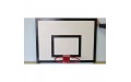 Щит баскетбольный тренировочный 1200x900 мм, фанера 18 мм, с основанием АТ154