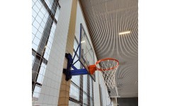 Ферма баскетбольная настенная вынос 0,5 м, крепление через кольцо АТ453