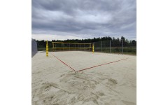 Разметка для пляжного волейбола 8х16 м, с якорями, Оптима, АТ104