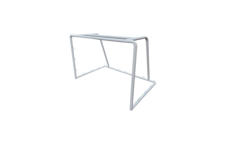 Ворота футбольные тренировочные, размер 1,2х0,8 м. белые, АТ625
