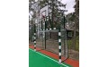 Ворота мини-футбольные, размер 3х2 м. на стаканах. с фанерным баскетбольным щитом. АТ184