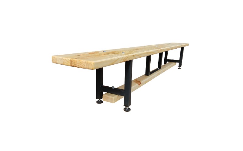 Скамейка гимнастическая 1500х240х300 мм. ОПТИМА, на металлических регулируемых ножках, АТ521