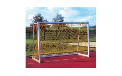 Сетка для мини-футбольных ворот, нить 5,0 мм, ячейка 100х100 мм шестигранная, белая АТ200