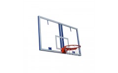 Щит баскетбольный игровой 1800x1050 мм, оргстекло 10 мм, с основанием АТ159